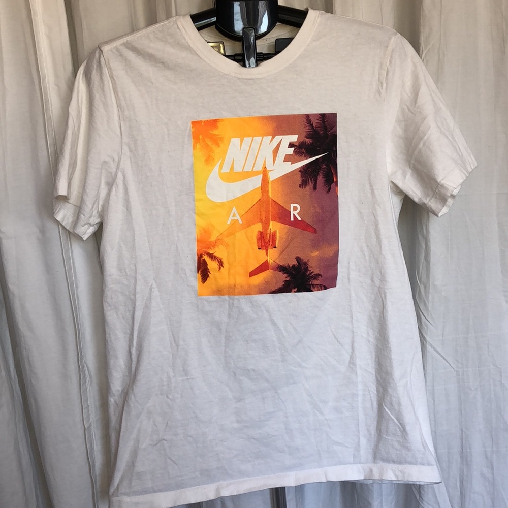 Nike Air White Graphic Tee